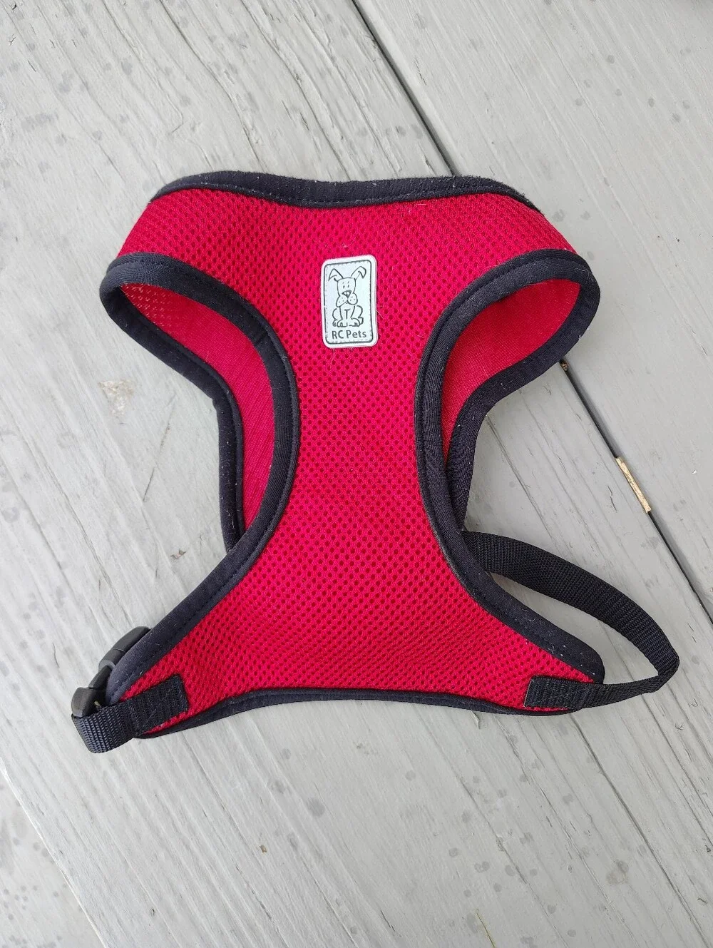 RC Pets Red Mesh Dog Harness - Size Medium